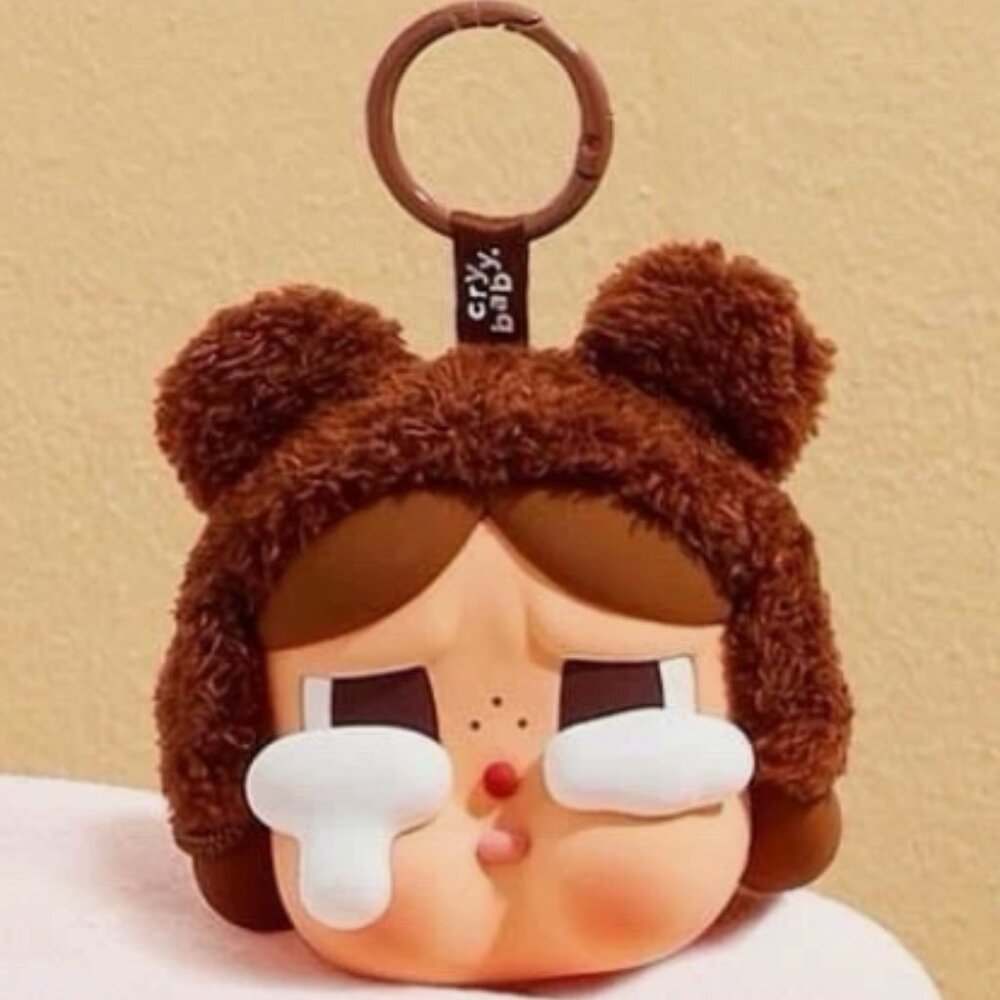 CRYBABY Crying Again Love Makes Us Cry Baby Brown Series Earphone Case